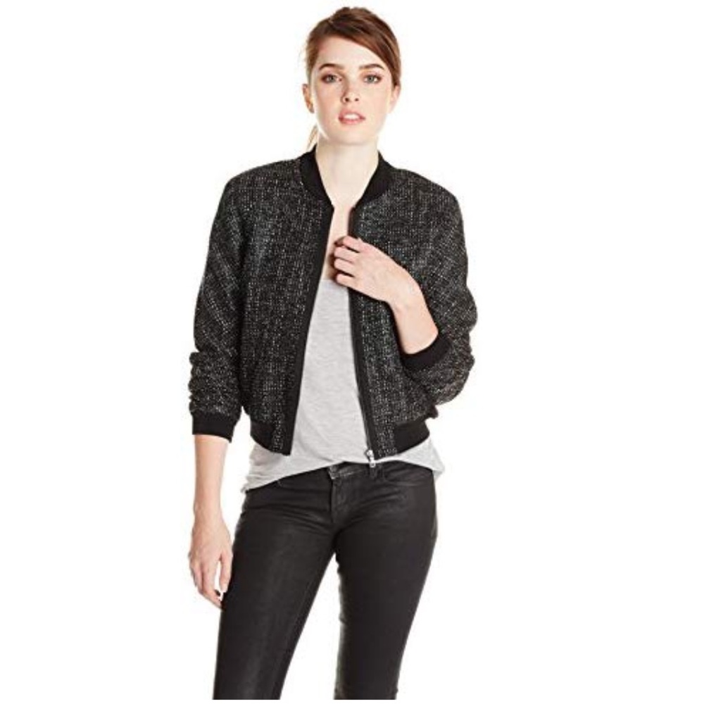 Like New T Tahari Flynn Tweed Jacket